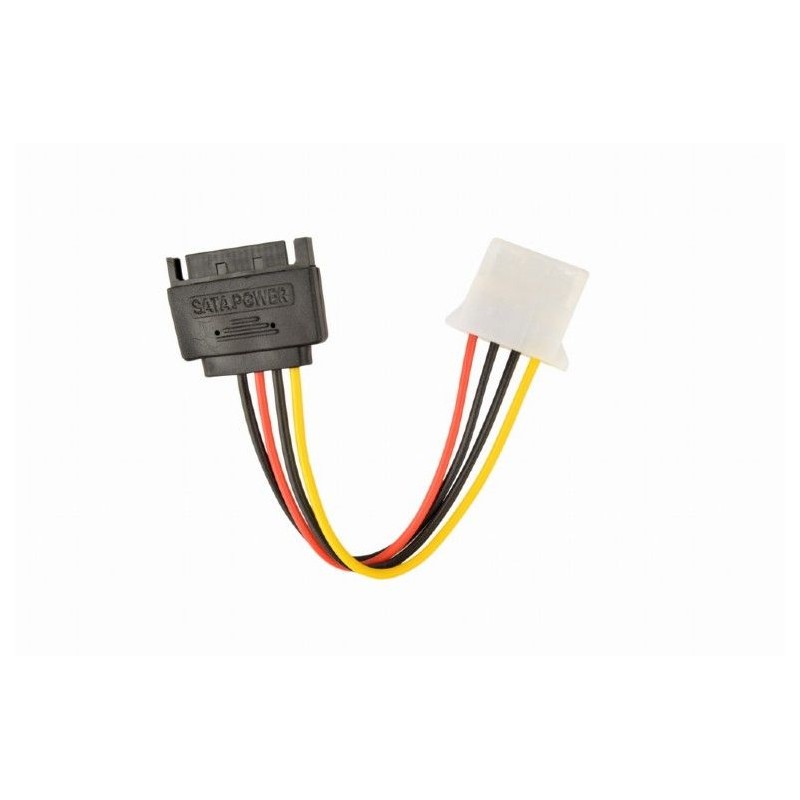 Gembird CC-SATA-PS-M SATA (male) to Molex (female) power cable, 0,15m
