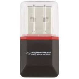Esperanza EA134 MicroSD Card Reader Black