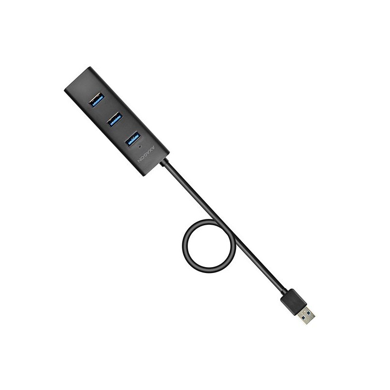 AXAGON HUE-S2BL USB3.0 Charging Hub Black