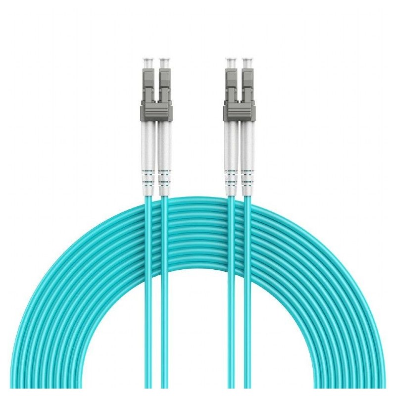 Gembird OM4 Fibre Optic Patch Cable 0,5m Blue