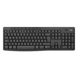 Logitech MK370 Wireless billentyűzet + optikai egér Black HU