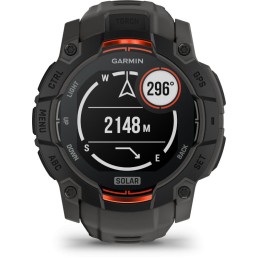 Garmin Instinct 3 50mm Solar Black with Charcoal Band