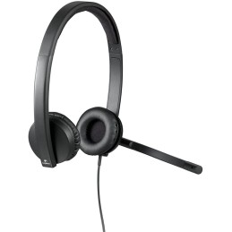Logitech H570E USB Headset Stereo Black