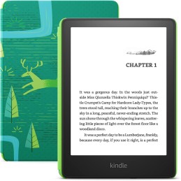 Amazon Kindle Paperwhite Kids (2021) 6,8" E-book olvasó 16GB Jewel Forest (Reklám mentes)