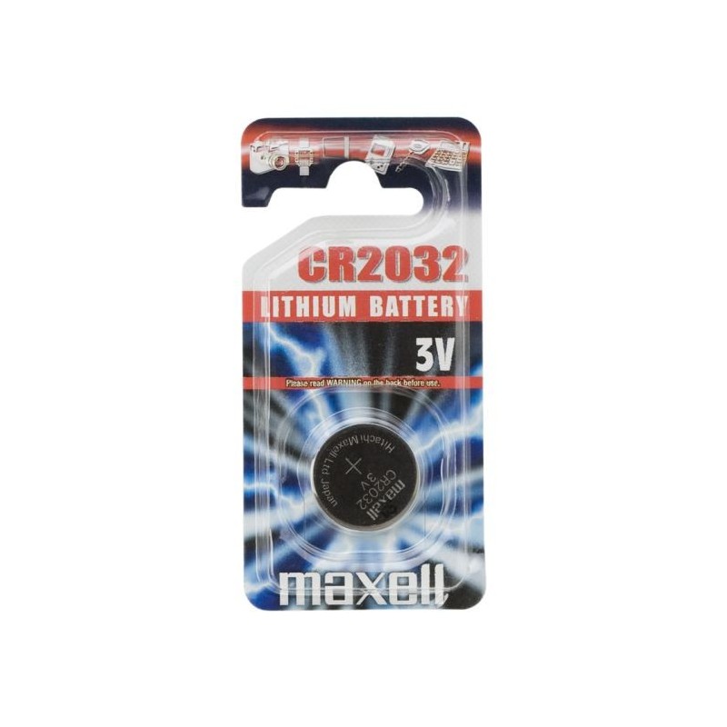 Maxell CR2032 Lítium Gombelem 1db/csomag