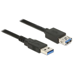 DeLock Extension cable USB 3.0 Type-A male  USB 3.0 Type-A female 2m Black