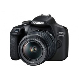 Canon EOS 2000D + EF-S 18-55mm f/3.5-5.6 IS II kit Black