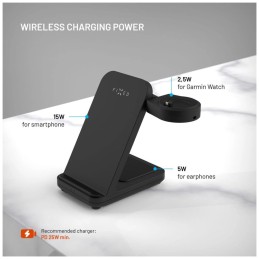 FIXED Powerstation for Garmin Black