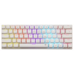 White Shark Wakizashi 2 Blue Switches Gaming Keyboard White US