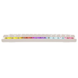 White Shark Wakizashi 2 Blue Switches Gaming Keyboard White US