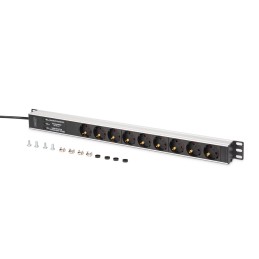 Digitus DN-95438 Túlfeszültségvédő 9DIN 2m Black