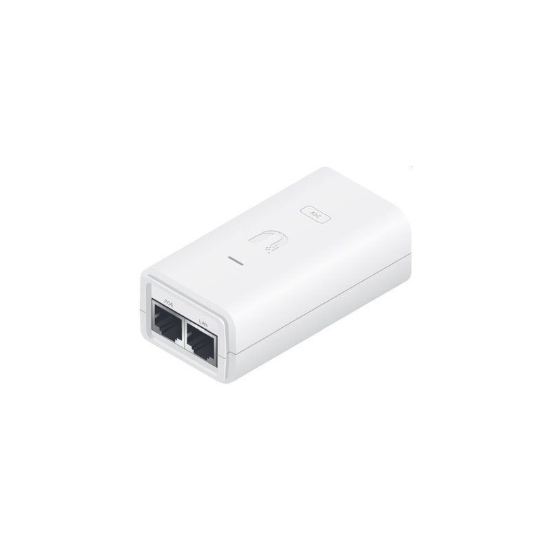 Ubiquiti POE-24-24W-G-WH Adapter (Gigabit LAN porttal, 24V/1A) White