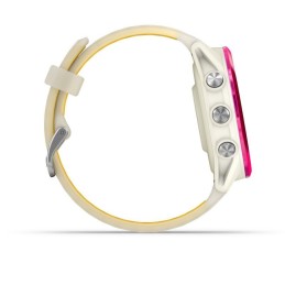Garmin Forerunner 570 42mm Raspberry Aluminum with Translucent Bone/Mango Band