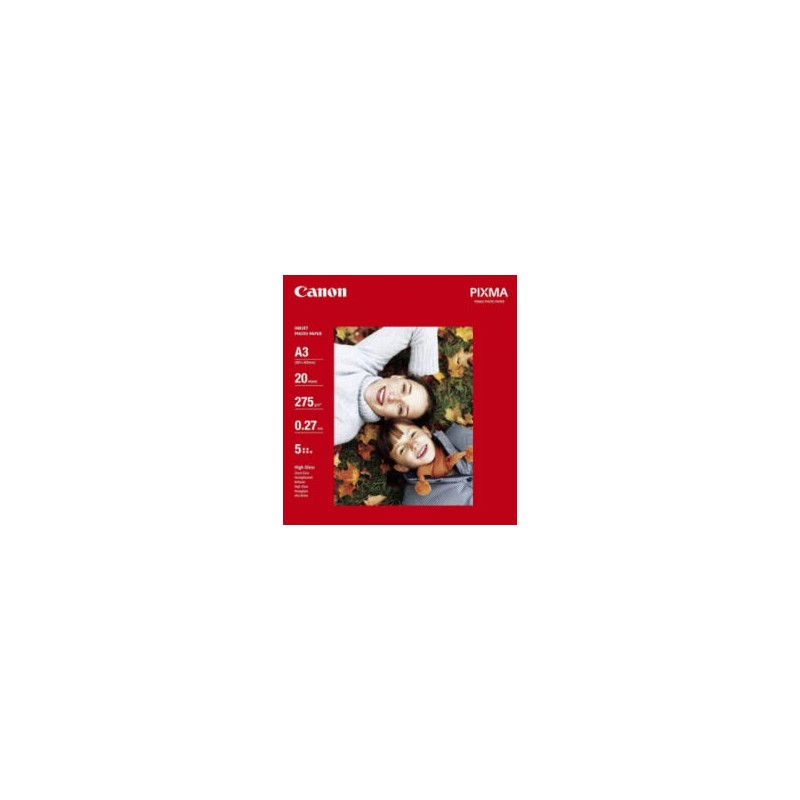 Canon PP-201 fényes eredeti fotópapír (A/3, 20 lap, 260g, 2311B020)