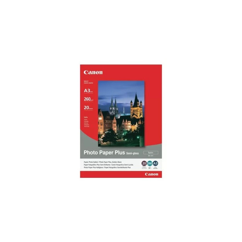 Canon SG-201 félfényes eredeti fotópapír (A3, 20 lap, 260g, 1686B026)