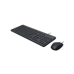 HP 150 Wired Mouse and Keyboard Combo Black US