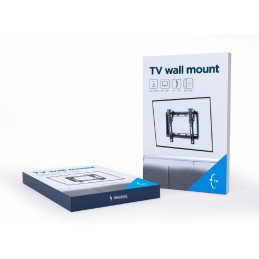 Gembird WM-42T-04 TV wall mount (tilt) 23”-42” Black