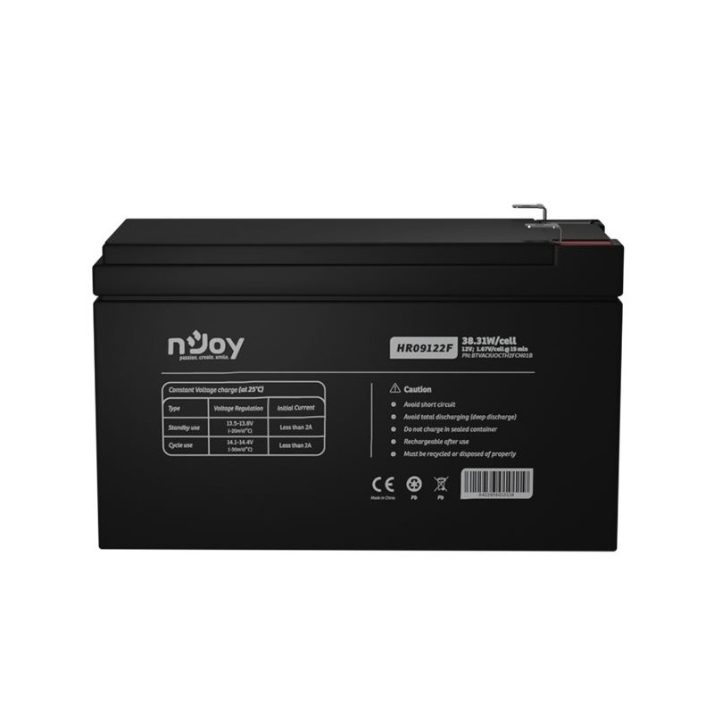 Njoy 12V/9Ah szünetmentes akkumulátor 1db/csomag