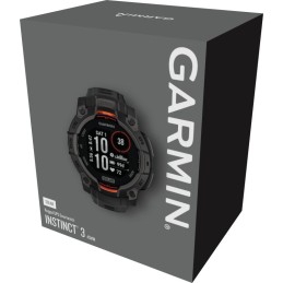Garmin Instinct 3 45mm Solar Black with Black Band