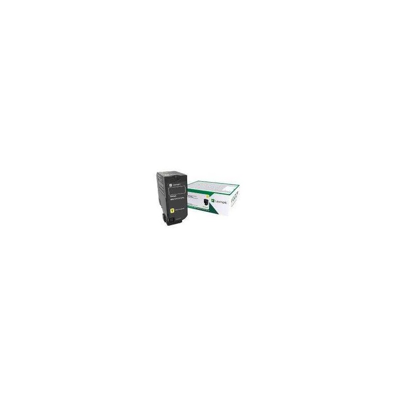 Lexmark [CS720/CX725] 74C20Y0 sárga eredeti 3k toner