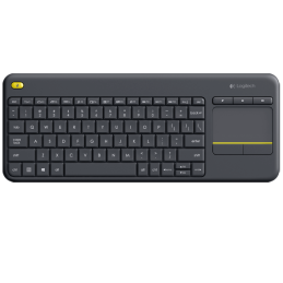 Logitech K400 Plus Wireless Touch Keyboard Black US