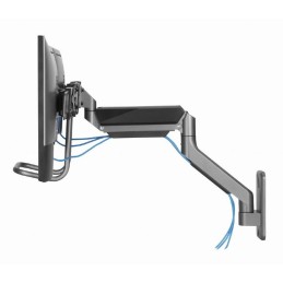 Gembird MA-WA3-01 Wall mounted adjustable monitor arm for 3 monitors 17"-27" Black