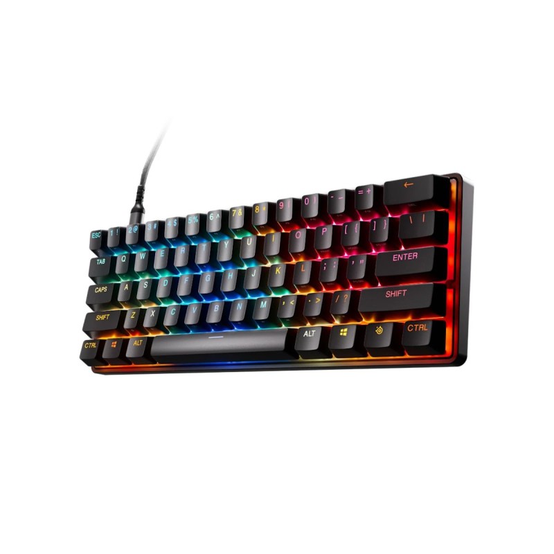 Steelseries Apex 3 TKL Gaming Keyboard Amethiyst Black UK
