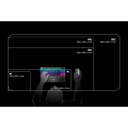 Steelseries QCK Prism Cloth 5XL Gaming Egérpad Black