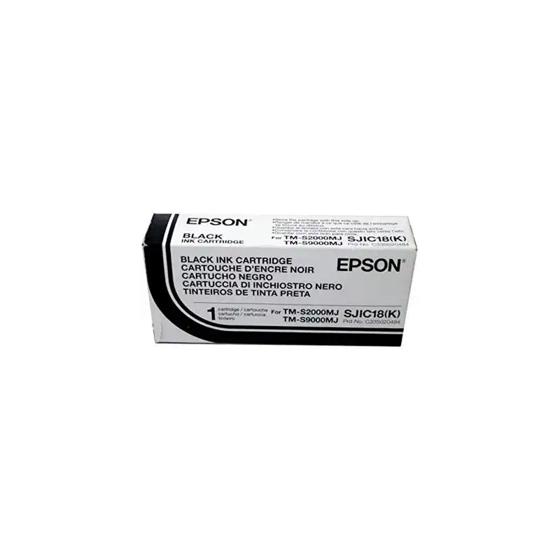 Epson SJIC18K (S020701) fekete eredeti tintapatron