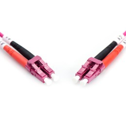 Digitus DK-2533-03-4 száloptikás kábel 3 M LC I-VH OM4 Violet
