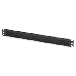 Digitus Cable Brush Management Panel for 483mm (19") Cabinets Black
