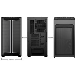 Be quiet! Pure Base 501 DX Tempered Glass Black