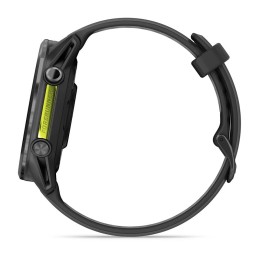 Garmin Forerunner 970 Carbon Grey DLC Titanium with Black Case and Black/Translucent Whitestone Band