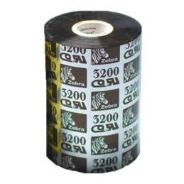 Zebra 3200 fekete eredeti viaszos/gyantás címkeszalag csomag (6db, 174mm x 450m, 03200BK17445)