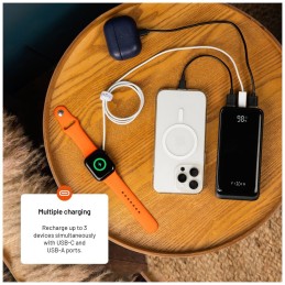 FIXED Zen2 20, 20 000 mAh PowerBank, fekete