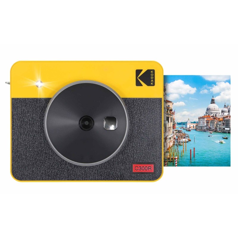 Kodak Mini Shot 3 Square Retro Instant Camera Yellow