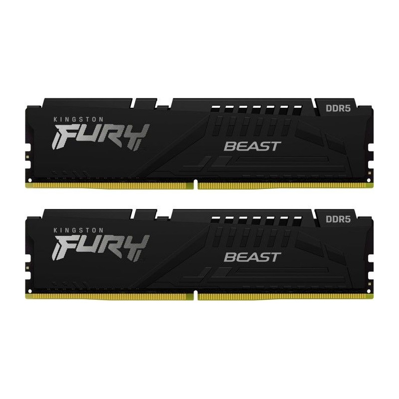 Kingston 8GB DDR5 5200MHz Fury Beast Black