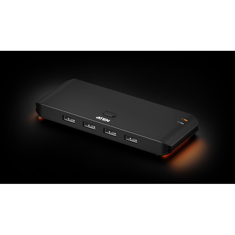 ATEN US4224-AT 2 x 4 USB 2.0 Sharing Switch