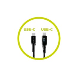 Mobile Origin 100W Display Cable USB-C to USB-C 1,5m Black