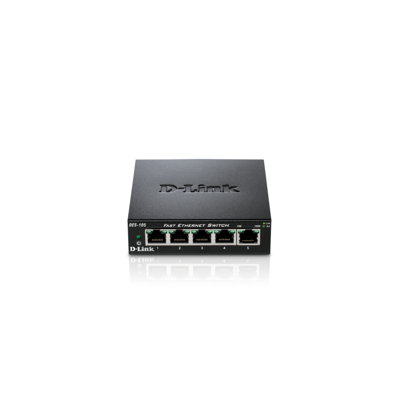 D-Link DES-105 5 Port 10/100Mbit Fast Eternet Switch