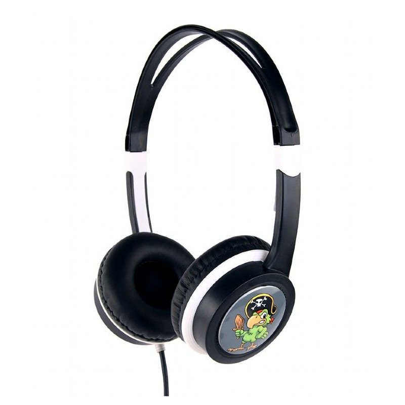 Gembird MHP-JR-BK Headphones for Kids Black