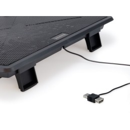 Conceptronic  THANA05B 1 ventilátoros laptop hűtőpad Black