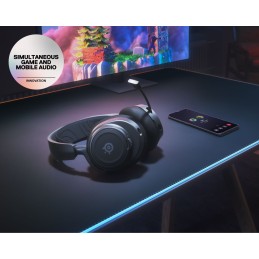Steelseries Arctis Nova 7 Wireless Bluetooth Gaming Headset Black