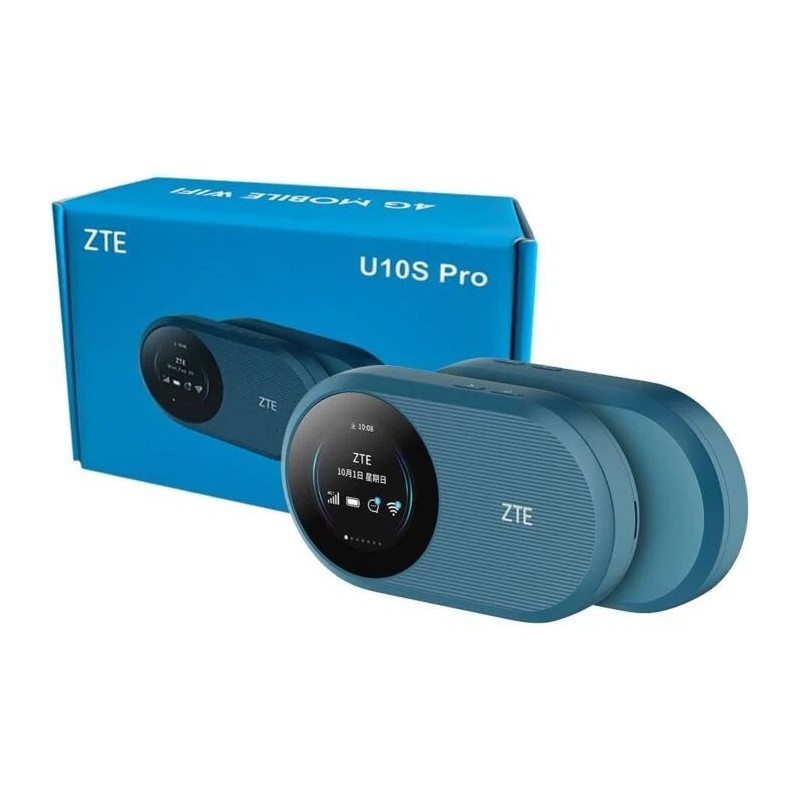ZTE U10S Pro 4G Mobile WiFi6 Hotspot Aqua
