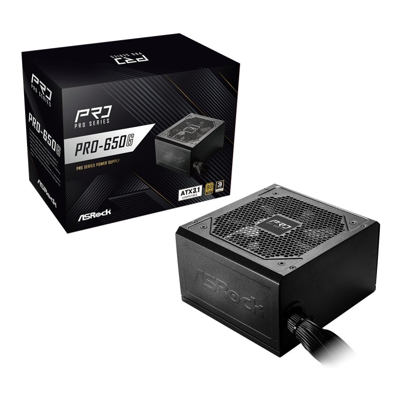 ASRock 650W 80+ Gold PRO-650G