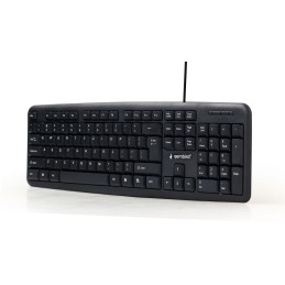 Gembird KB-U-103 Standard keyboard Black US