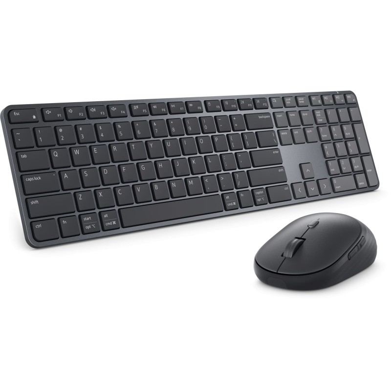 Dell KM726 Pro 7 Slim Wireless Bluetooth Keyboard and Mouse Combo Black HU