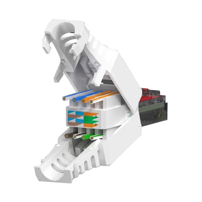 Nestron UTP RJ45 szerszám nélküli csatlakozó Cat6
