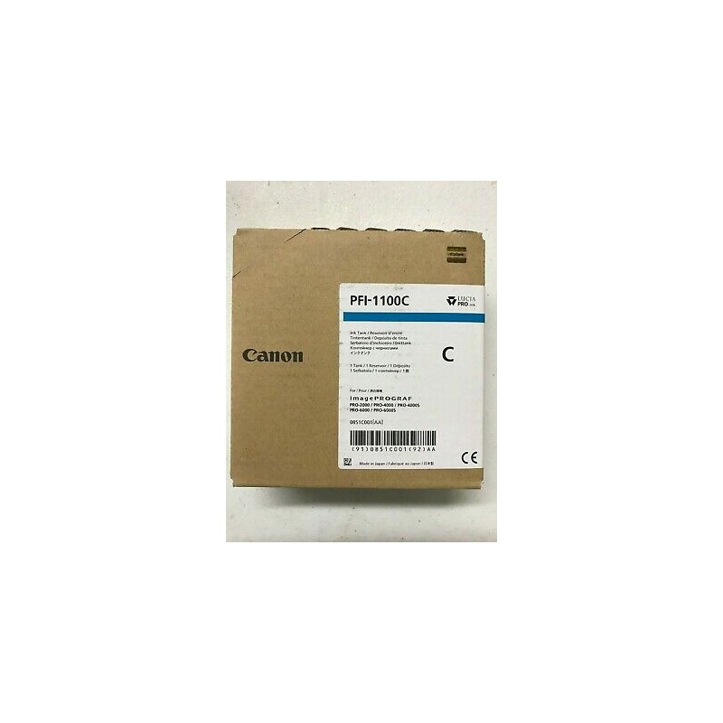 Canon PFI-1100 kék eredeti tintapatron
