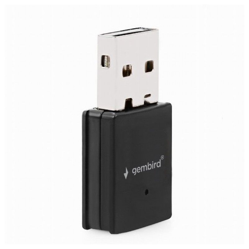 Gembird WNP-UA300-01 Mini USB WiFi adapter 300 Mbps Black